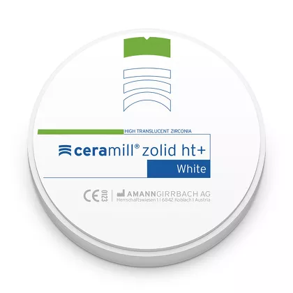 Ceramill Zolid HT+ white 98x12mm
